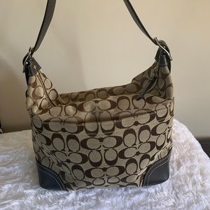 Coach shoulder purse